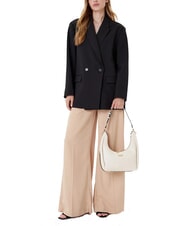 GUESS PHOEBE Umh&auml;ngetasche Off-White-Logo - Damentaschen - 5