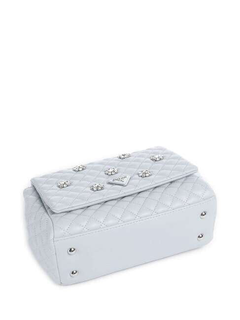 EVERLEE Mini-Schultertasche / Umh&auml;ngetasche nebliges Blau - Damentaschen