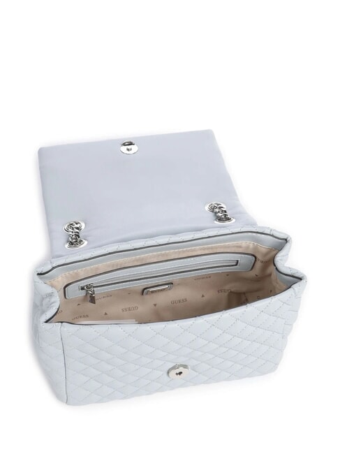 EVERLEE Mini-Schultertasche / Umh&auml;ngetasche nebliges Blau - Damentaschen