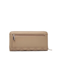 GUESS GIULLY 2 Gro&szlig;e, gesteppte Geldb&ouml;rse mit Rei&szlig;verschluss BEIGE - Brieftaschen Damen - 3