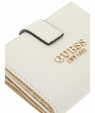 GUESS LAUREL 2  Kleine Brieftasche Elfenbein - Brieftaschen Damen - 3