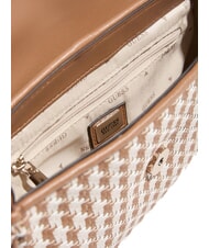 GUESS MIREMA  Handtasche, mit Schultergurt Kamel Multi - Damentaschen - 4