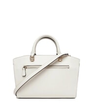 GUESS QUEENSLAND Handtasche, mit Schultergurt Cremewei&szlig;/Taupe - Damentaschen - 2