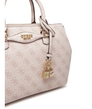 GUESS KATYA Handtasche mit Schulterriemen Rosenwasser-Logo - Damentaschen - 3