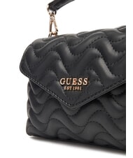 GUESS MELISANDRA Mini-Handtasche mit Schulterriemen SCHWARZ - Damentaschen - 3