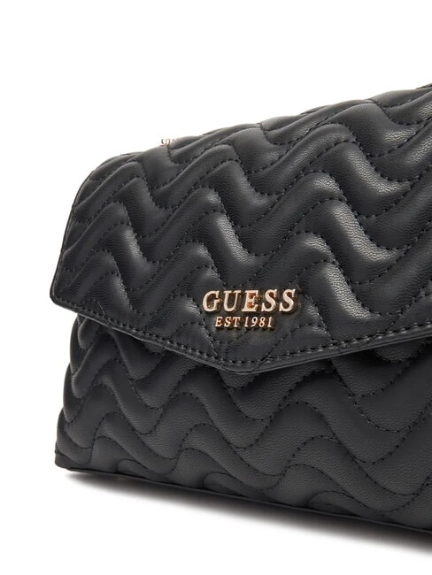 MELISANDRA Schultertasche / Umhängetasche SCHWARZ - Damentaschen