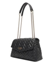 GUESS MELISANDRA Schultertasche / Umhängetasche SCHWARZ - Damentaschen - 4