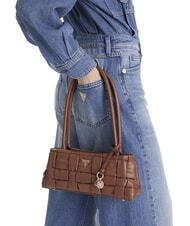 GUESS MARION Umhängetasche COGNAC - Damentaschen - 5