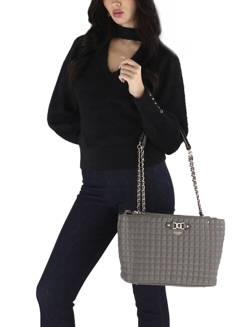 NADIRA Schulter-Einkäufer Schiefer - Damentaschen