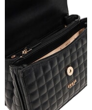 GUESS NADIRA Mini-Schultertasche / Umhängetasche SCHWARZ - Damentaschen - 5