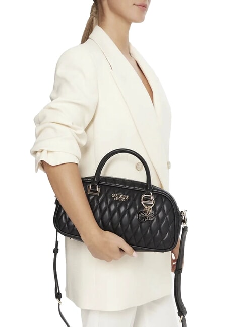 VALLA Handtasche mit Schulterriemen SCHWARZ - Damentaschen