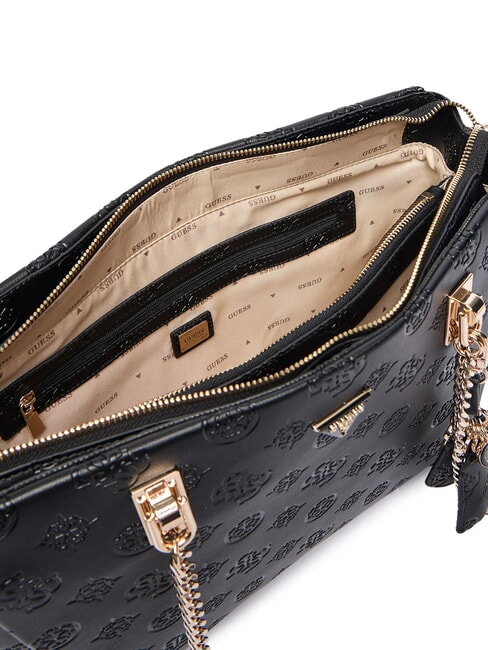 TISHA Umhängetasche schwarzes Logo - Damentaschen