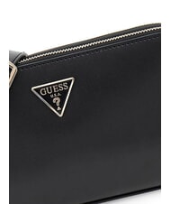 GUESS TISHA Handtasche mit Schulterriemen schwarzes Logo - Damentaschen - 3