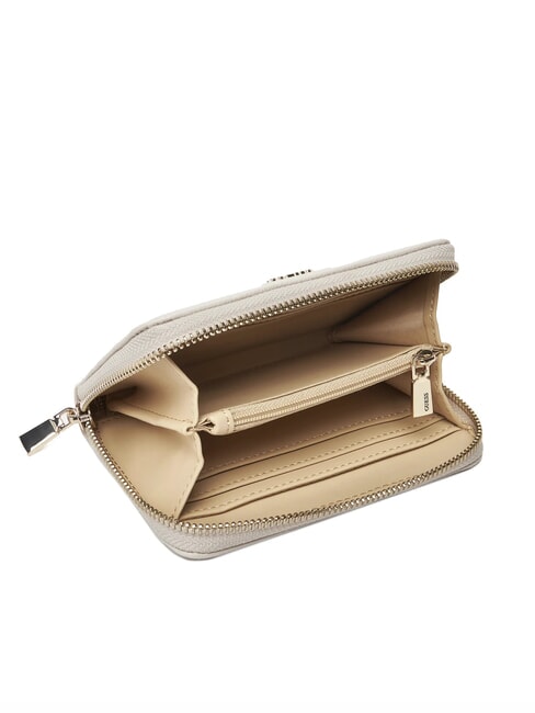 LAUREL 2 Mittelgro&szlig;e Geldb&ouml;rse mit Rei&szlig;verschluss Elfenbein - Brieftaschen Damen