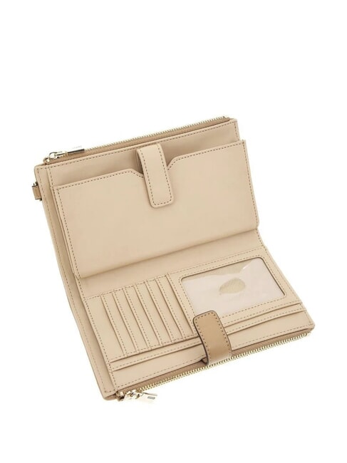 VALLA Gro&szlig;e gesteppte Geldb&ouml;rse BEIGE - Brieftaschen Damen