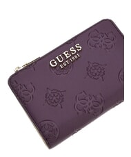 GUESS LAUREL 2 Mittelgro&szlig;e Geldb&ouml;rse mit Rei&szlig;verschluss Weinlogo - Brieftaschen Damen - 3