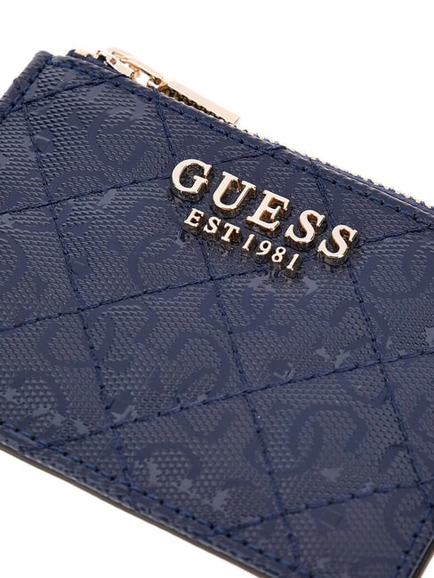 IDRA Flaches Kartenetui mit Rei&szlig;verschluss Mitternacht - Brieftaschen Damen