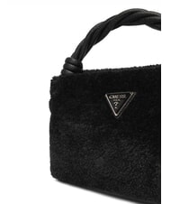 GUESS SHAIDA Mittelgroße Handtasche mit Schulterriemen SCHWARZ - Damentaschen - 3