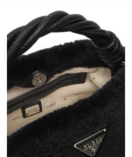 GUESS SHAIDA Mittelgroße Handtasche mit Schulterriemen SCHWARZ - Damentaschen - 6