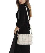 GUESS MARION Gewebte Schultertasche mit Schulterriemen Gut - Damentaschen - 5