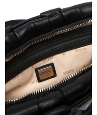 GUESS MARION Gewebte Schultertasche SCHWARZ - Damentaschen - 6