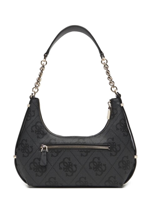 ERENIA Schultertasche mit 4G-Allover-Logo Kohle - Damentaschen