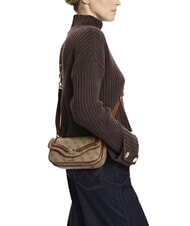 GUESS DEA Kleine Umhängetasche mit Klappe MILCH-LOGO - Damentaschen - 5