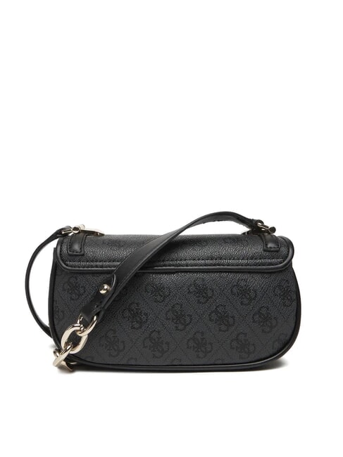 DEA Kleine Umhängetasche mit Klappe Kohle - Damentaschen