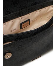GUESS DEA Kleine Umhängetasche mit Klappe Kohle - Damentaschen - 6