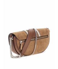 GUESS ERENIA Wildleder-Schultertasche COGNAC MULTI - Damentaschen - 2