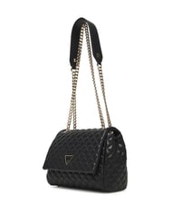 GUESS EVERLEE Gesteppte Schultertasche, Umhängetasche SCHWARZ - Damentaschen - 2