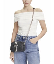 GUESS NOELLE 2 Schultertasche für Kamera Kohle - Damentaschen - 5