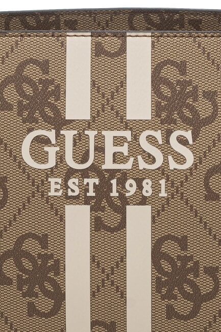 NOELLE 2 LUXURY Handtasche mit Schulterriemen MILCH-LOGO - Damentaschen