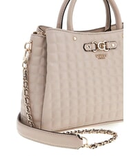 GUESS NADIRA Gesteppte Handtasche mit Schulterriemen helltaupe - Damentaschen - 3