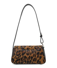 GUESS DOMITILLA Schultertasche aus St. Animalier-Leder Leopard - Damentaschen - 4
