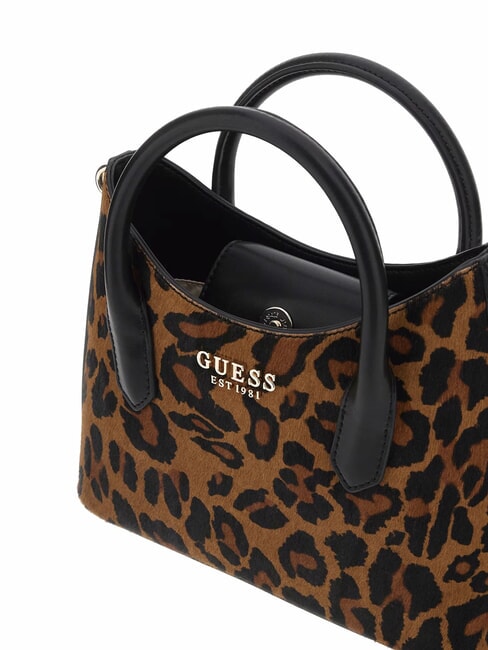 DOMITILLA Handtasche aus St. Animalier-Leder Leopard - Damentaschen