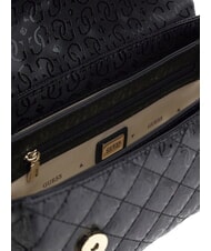 GUESS IDRA Handtasche mit Schulterriemen SCHWARZ - Damentaschen - 5