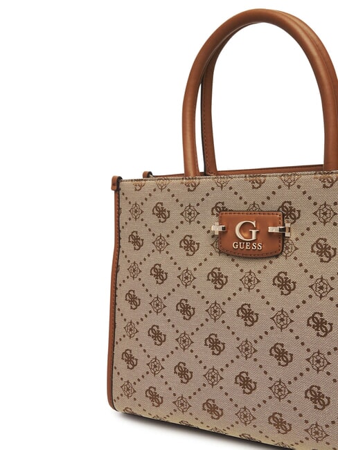 NEDA Tragetasche aus Jacquard-Stoff MILCH-LOGO - Damentaschen