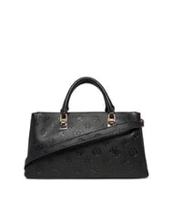 GUESS TISHA Handtasche mit Schulterriemen schwarzes Logo - Damentaschen - 2