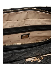 GUESS IDRA Gesteppte Schultertasche SCHWARZ - Damentaschen - 6