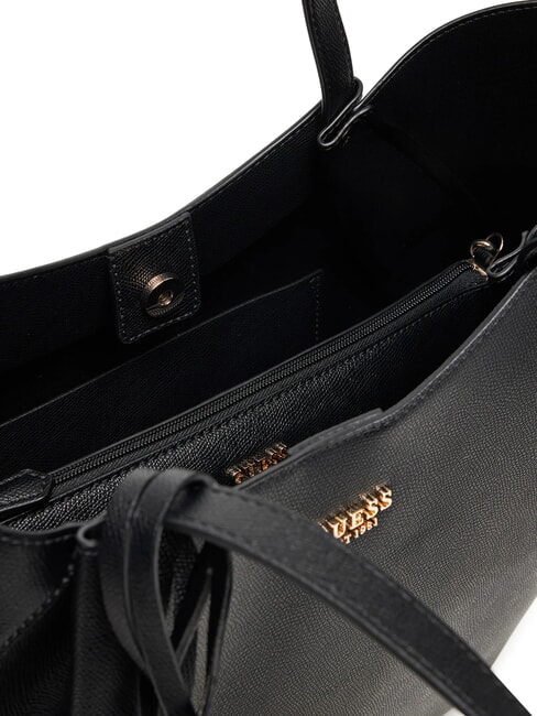 AMORETTE Schultertasche mit Clutch SCHWARZ - Damentaschen