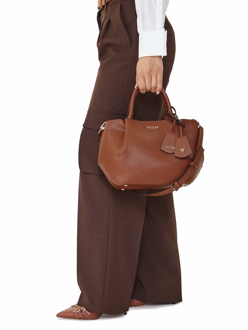 AMORETTE Handtasche mit Schulterriemen COGNAC - Damentaschen