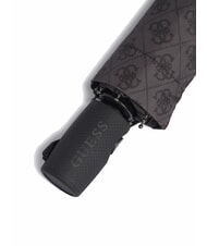 GUESS REGULAR Mittelgro&szlig;er automatischer Regenschirm Kohle - Regenschirme - 3