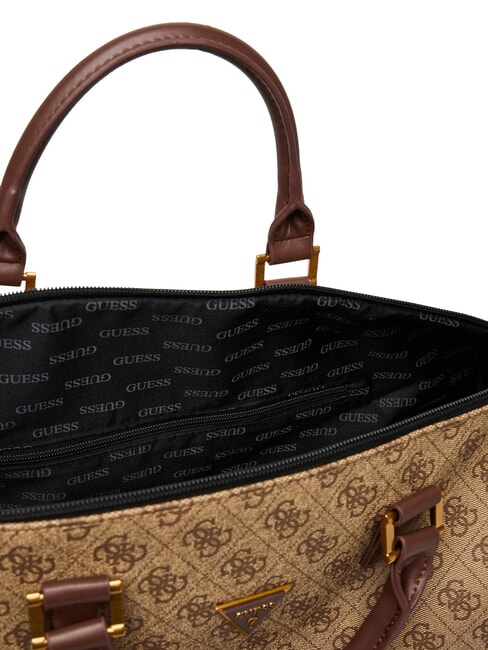 IBIZA Handtasche mit Schulterriemen beige / braun - Reisetaschen