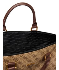 GUESS IBIZA Handtasche mit Schulterriemen beige / braun - Reisetaschen - 4