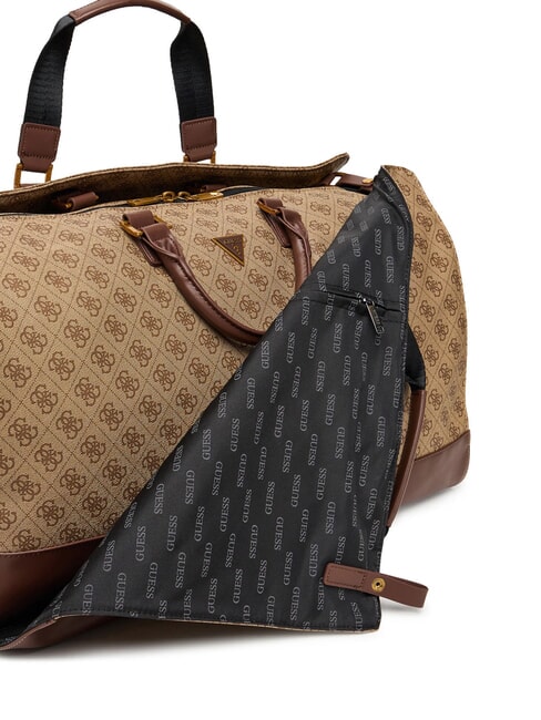 IBIZA Handtasche mit Schulterriemen beige / braun - Reisetaschen