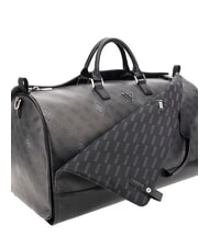 GUESS MILANO Umwandelbare Reisetasche SCHWARZ-WEISS - Reisetaschen - 5