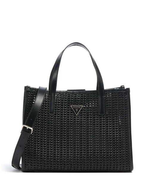 BRIGITTA Handtasche mit Schulterriemen SCHWARZ - Damentaschen