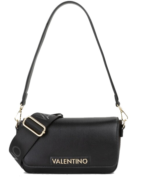 AURY RE Schultertasche mit Schultergurt Schwarz - Damentaschen