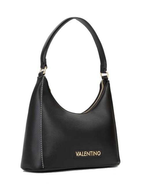 AURY RE Schultertasche mit Schultergurt Schwarz - Damentaschen